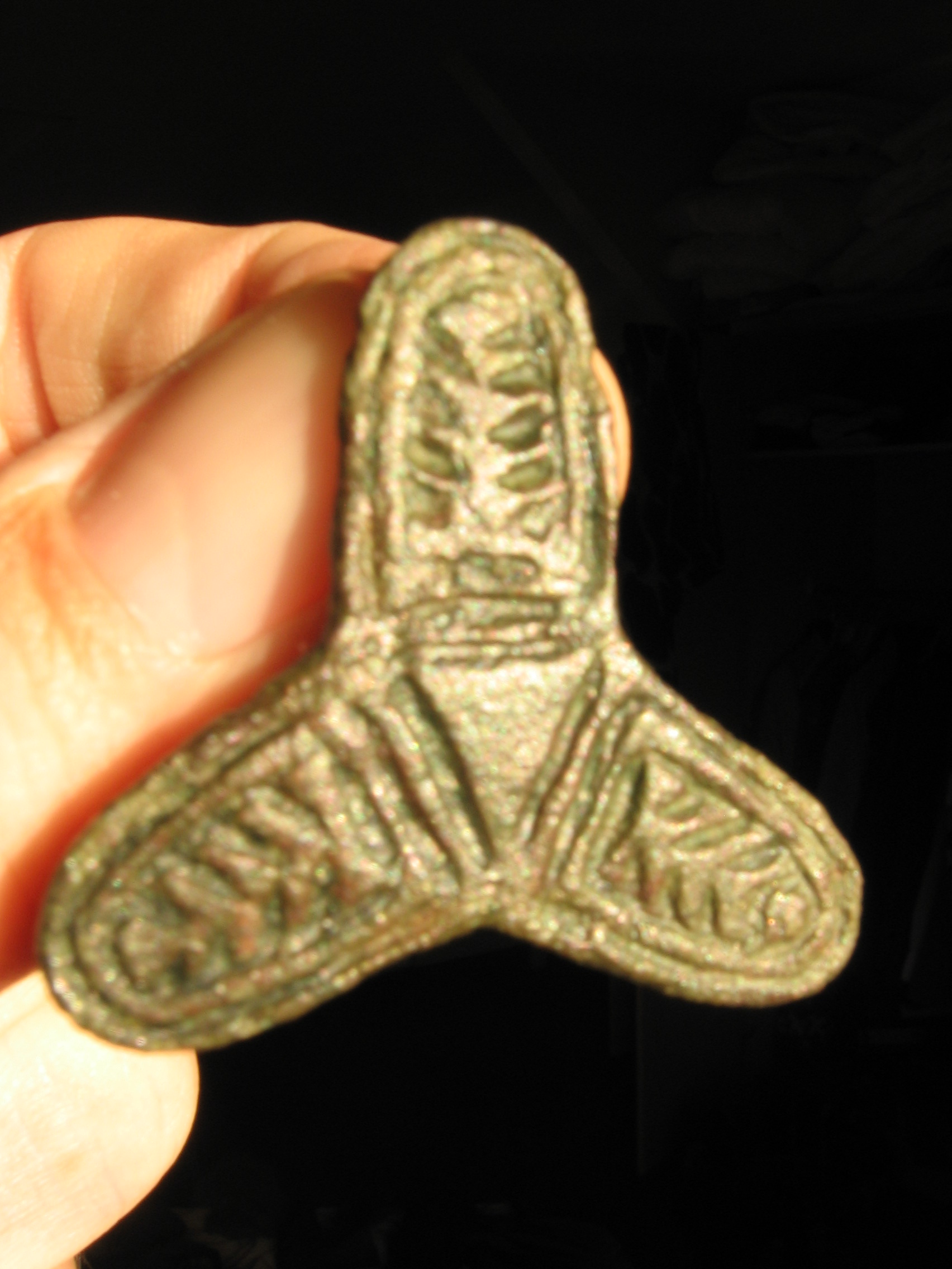 Viking sale trefoil brooch